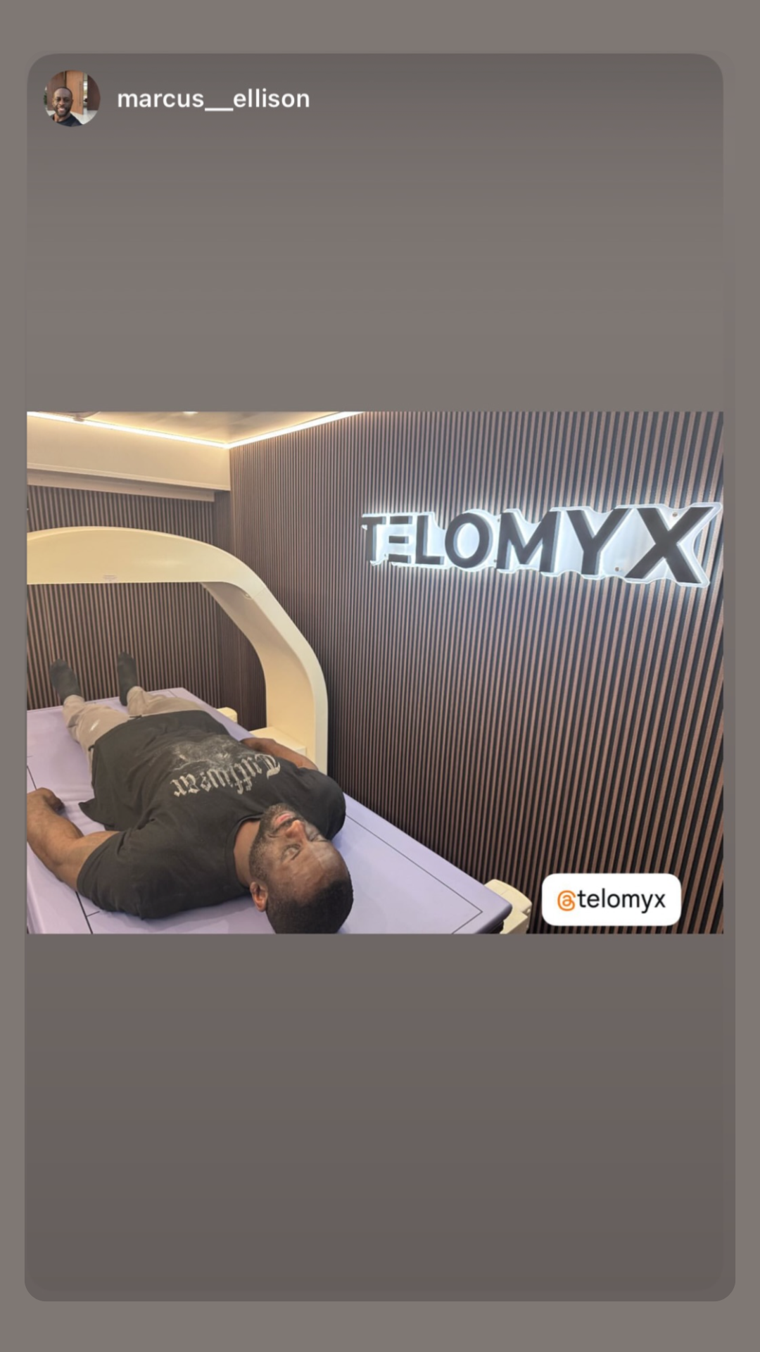 TELOMYX DEXA scan with Marcus Ellison