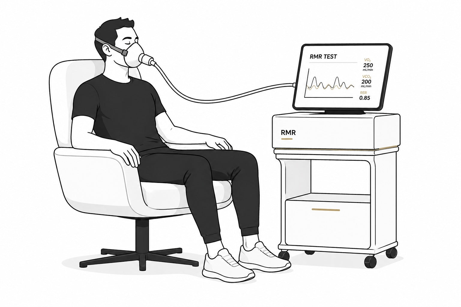 Resting Metabolic Rate (RMR) test in Oldham | TELOMYX mobile metabolic testing at M60 Pilates Chadderton