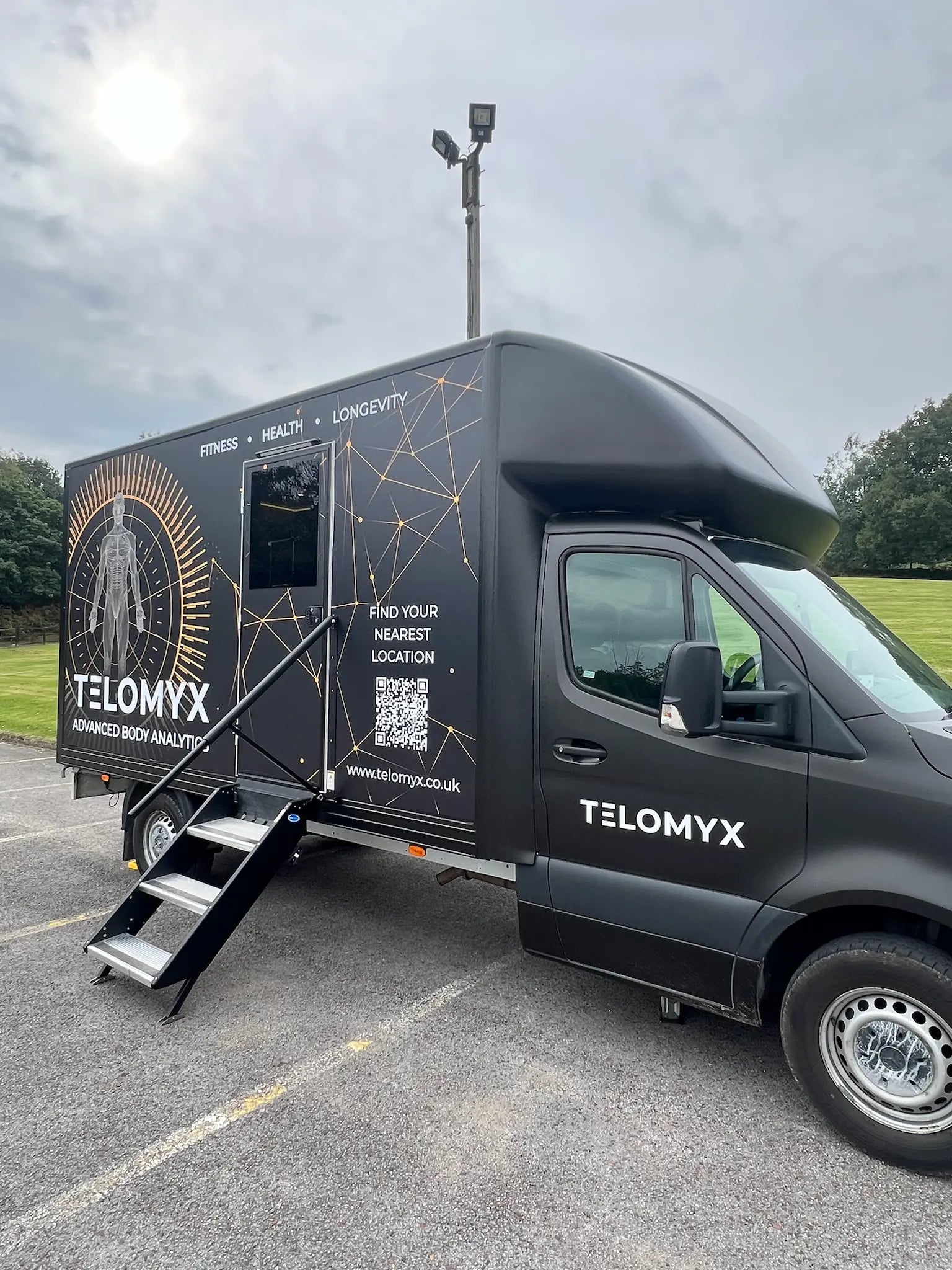 The TELOMYX mobile testing clinic